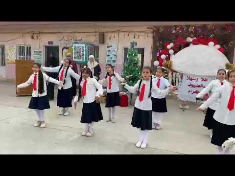 فعالية لتلميذات الصف الرابع لنكن دوما اصدقاء