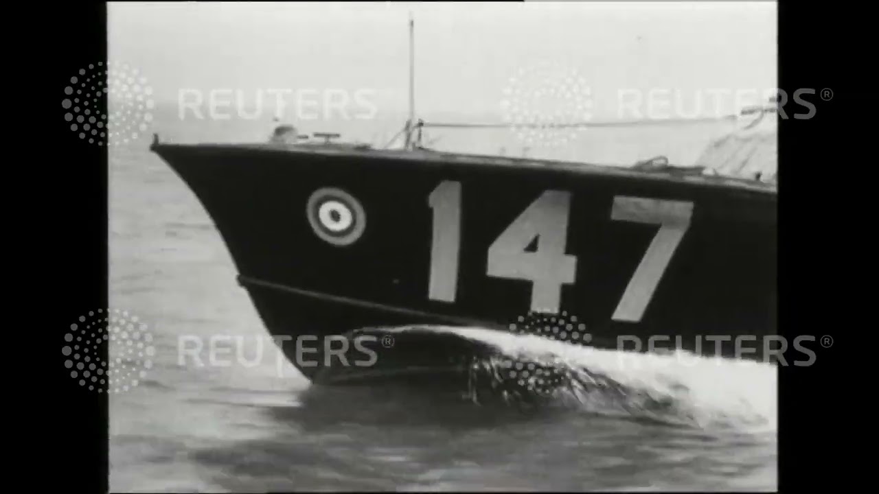 1941 Royal Air Force rescue boat - YouTube