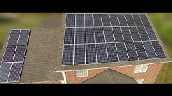 Solar Install - 15.7kW Roof System - Final Compilation (Time lapse, drone shots, photos) 