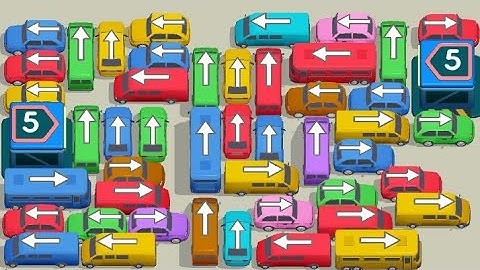 Car jam : Escape #traffic puzzle  #game gameplay #minecraft  & #music level 201
