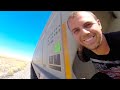 Freight Train Hopping - Stuck In Desert For 24 Hours