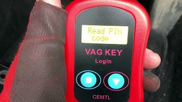 Pin code reading on a mk5 golf 07 plate