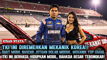 TKI INI DIREMEHKAN MEKANIK KOREA‼️ MOBIL NASCAR JUTAAN DOLAR MOGOK, HANYA DIA YANG BERHASIL HIDUPKAN