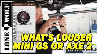 Which Gun is Louder? Empire Mini GS vs Empire Axe 2.0 | Lone Wolf Paintball