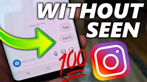 HOW TO READ INSTAGRAM MESSAGES WITHOUT SEEN (2021)