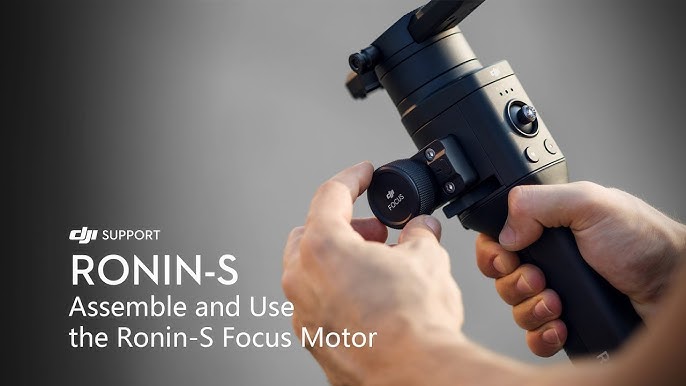 DJI RONIN-SC PRO FOCUS MOTOR SETUP AND DEMO ON PANASONIC GH5 - YouTube