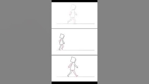 30 Day Animation Challenge Day-1 Walk Cycle