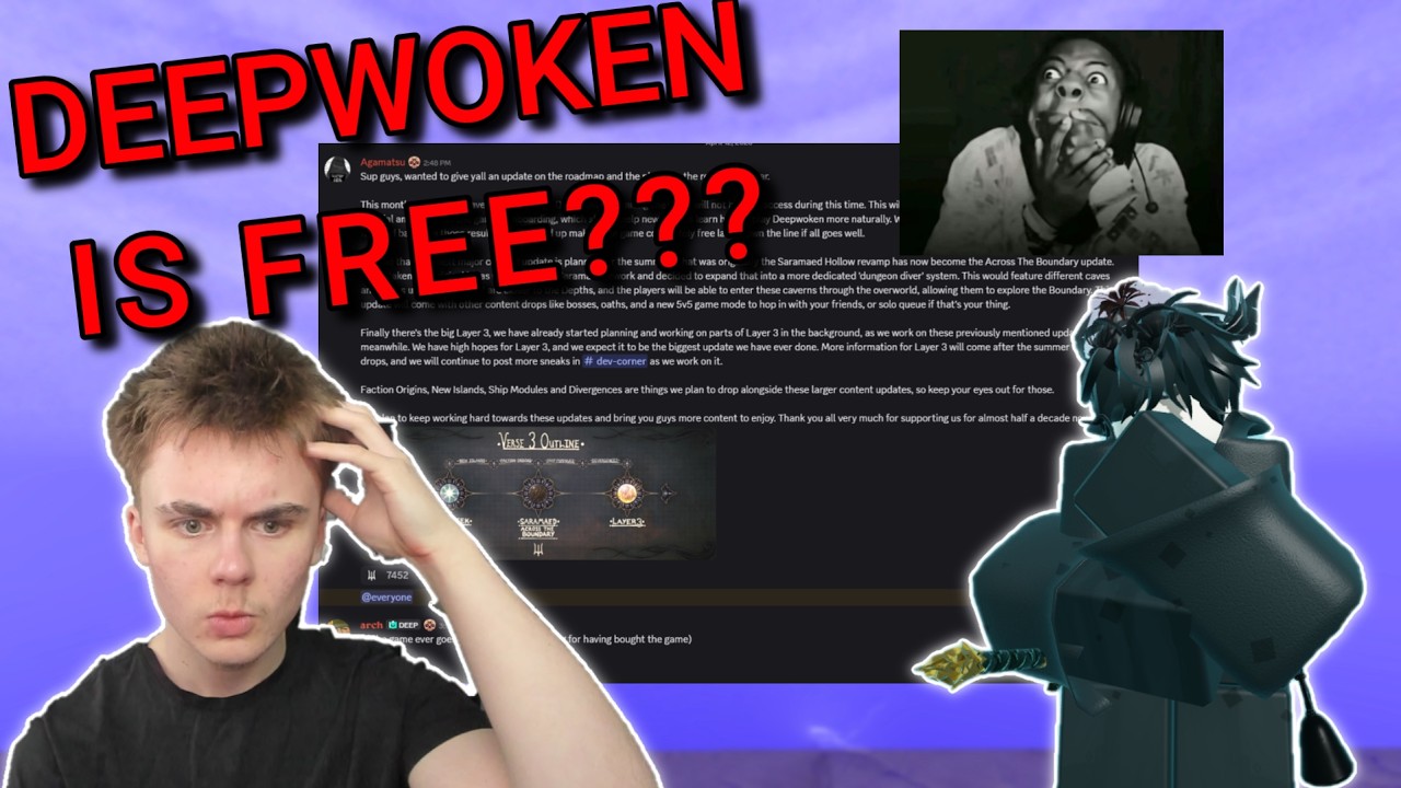 DEEPWOKEN IS FREE NOW?!?!? | Deepwoken - YouTube