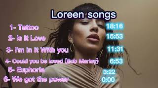 Loreen Songs Compilation (Part 2/2) -(Is It Love,Tattoo...) #music