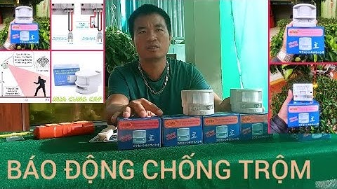BỘ BÁO ĐỘNG CHỐNG TRỘM HỒNG NGOẠI THÔNG MINH PHÁT HIỆN CHUYỂN ĐỘNG BÁO TRỘM AN TOÀN
