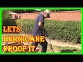 HOW TO BUILD A SHED - HOW TO HURRICANE PROOF A BUILDING - BOSCH SDS HAMMER DRILL - PART THREE HOW TO BUILD A SHED - HOW TO HURRICANE PROOF A BUILDING - BOSCH SDS HAMMER DRILL - PART THREE