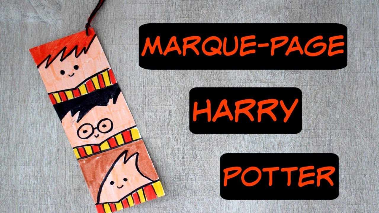 Marque-page Harry Potter ! 