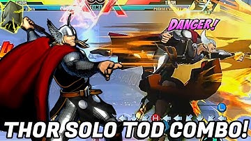 NEW THOR SOLO TOD COMBO TECH! (UMVC3)