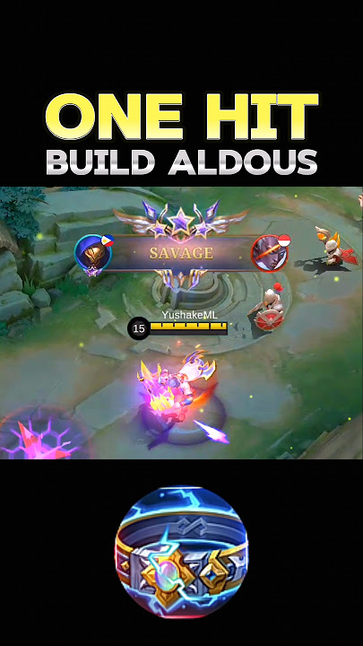 😱 WATCH THIS - BEST BUILD ALDOUS 2024❓(ONE HIT) ~ MLBB 🔥 #mobilelegends #onehitbuild #aldous #shorts