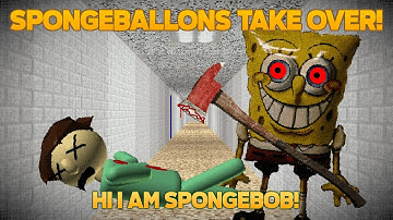 Student has died! | Spongeballons TakeOver + Bossfight [Baldi