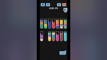 Water Color Sort Level 175 | Water Color Sort 175