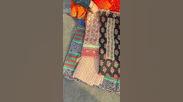 Gota patti suit Bagru Hand block print।। new collection।। 9680441776