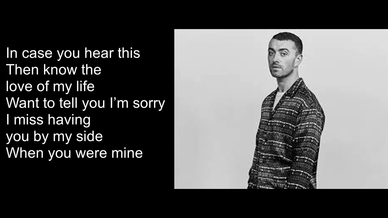 sam smith song lyric quotes