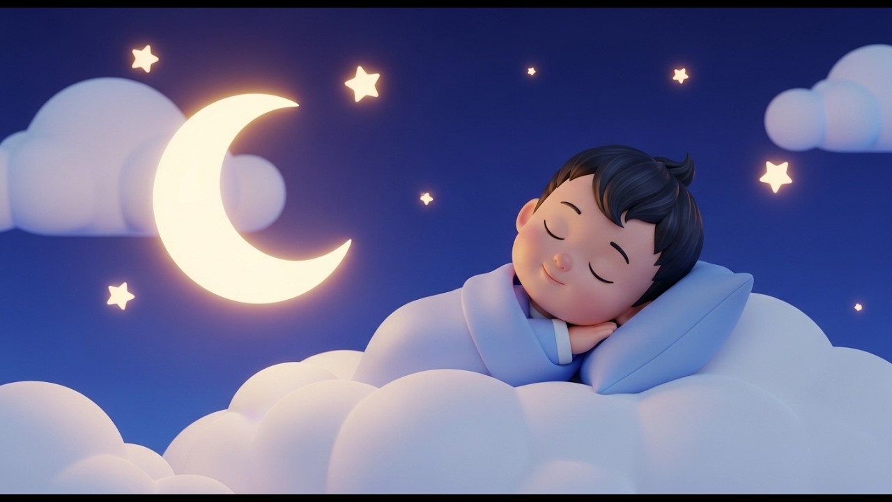 Soft Baby Lullaby🌙 | Calm Bedtime Sleep Music