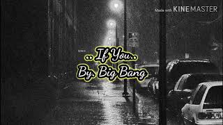 Big Bang - If You.. (Version Indonesia) Cover