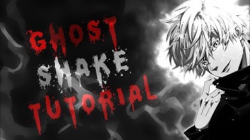 Ghost shake after effect tutorial | amv edit | project file?