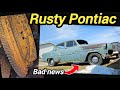 This rare pontiac has been sitting for 4000 years plus top secret rust removal