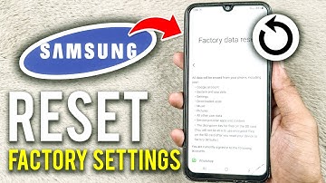 How to reset Samsung A50/A30/A51/A31 to Factory Settings