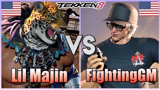 Tekken 8  ▰  Lil Majin (#1 King) Vs Fighting GM (Lee) ▰ Player Matches!