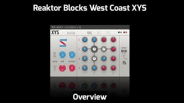Native Instruments Reaktor Blocks XYS Overview