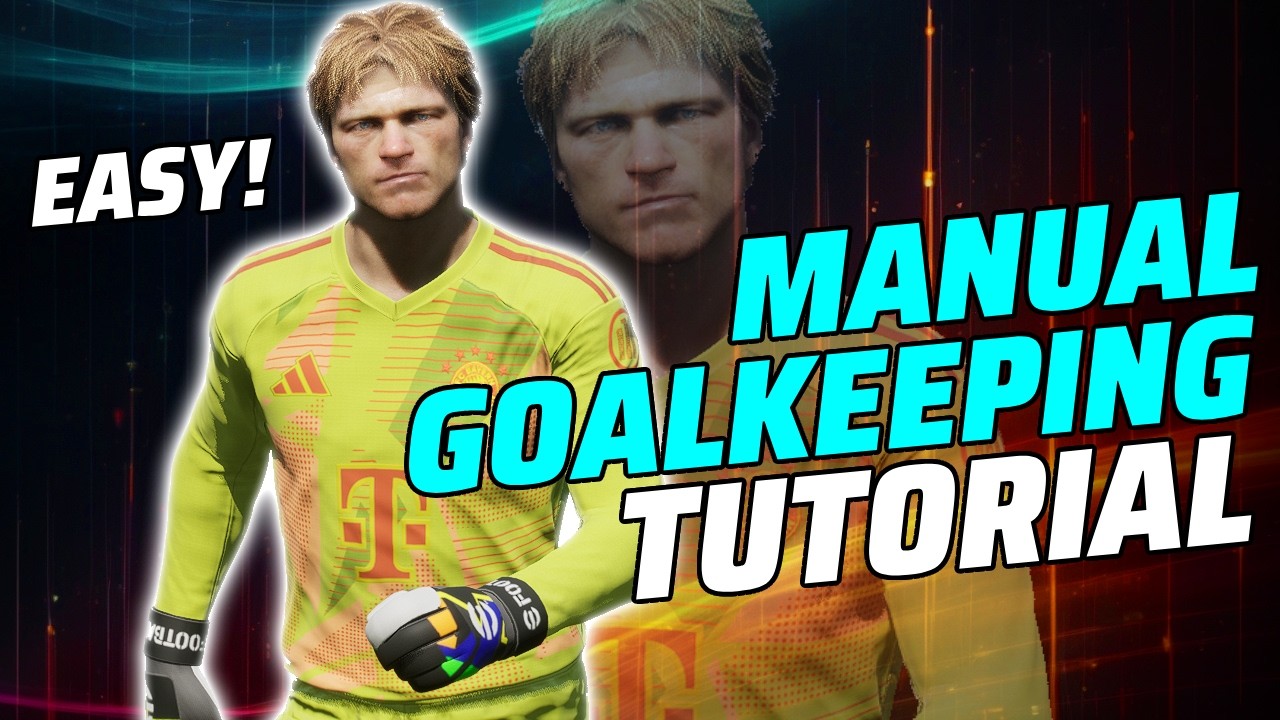 ULTIMATE MANUAL GOALKEEPING TUTORIAL! ITS EASY! | eFootball 2025 ...
