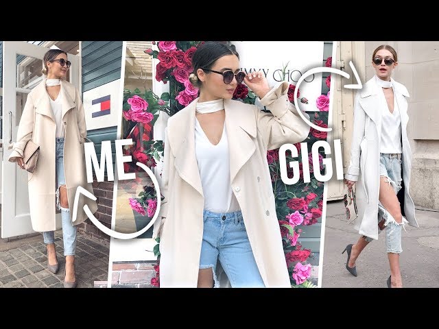 I TURNED INTO GIGI HADID FOR A WEEK...