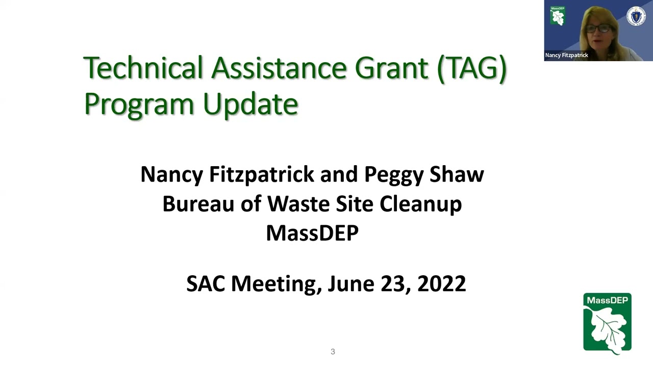 2022-06-23 Waste Site Cleanup Advisory Committee Meeting