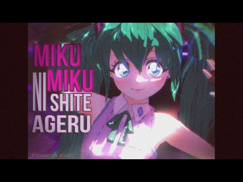 Miku Miku Ni Shite Ageru but it's the 80's - MMD