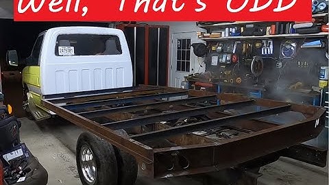 Fabricating a Custom Built Flatbed From Scratch for a Ford E-450 VAN? Part 1 of 3.