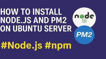 Install Node.js & PM2 on Ubuntu Server | Step-by-Step Guide, #nodejs  #ubuntu  #pm2  #ubuntuserver