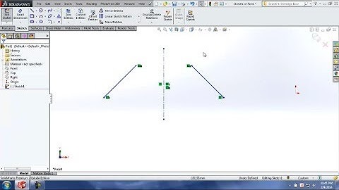 Bài 1 3 Tạo các ràng buộc trong Sketch