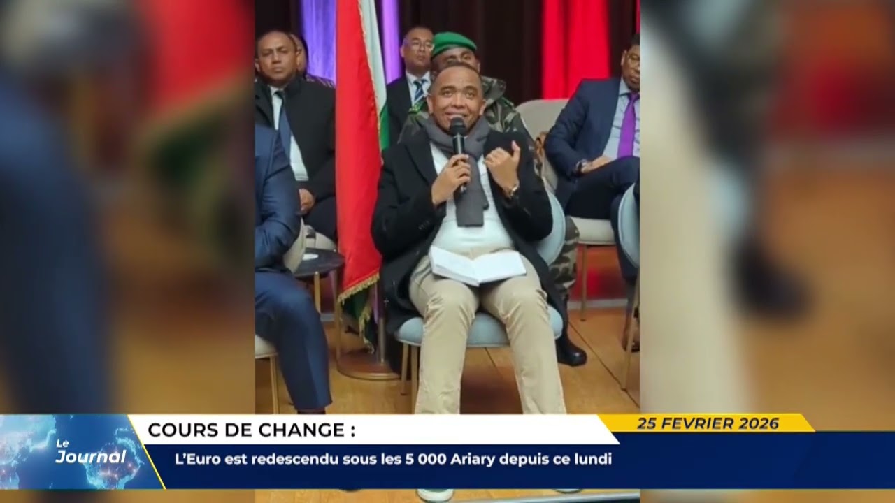 LE JOURNAL  DU 25 FEVRIER 2026 BY TV PLUS MADAGASCAR