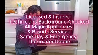 Thermador Repair Castro Valley 510-779-9046