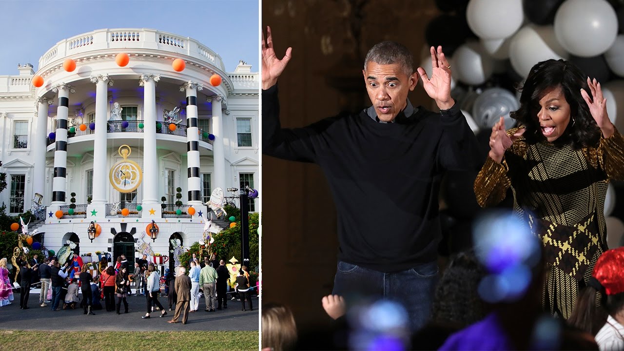 Obama And Michelle Dance To Michael Jackson S Thriller Youtube