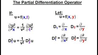 Math: Partial Differential Eqn. - Ch.1: Introduction (4 of 42) Partial Differential Operator