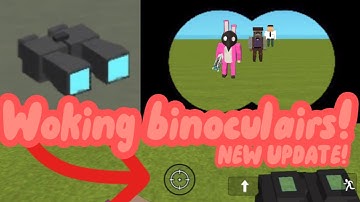 NEW working BINOCULAIRS | simple sandbox 2 UPDATE 1.6.0 - CONCEPT!