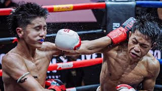 น้องนาบิลโดนนำเจริญเตะขาเกือบร่วง Yonis Anane Venum Muaythai vs นำเจริญ บุญลานนามวยไทย RWS