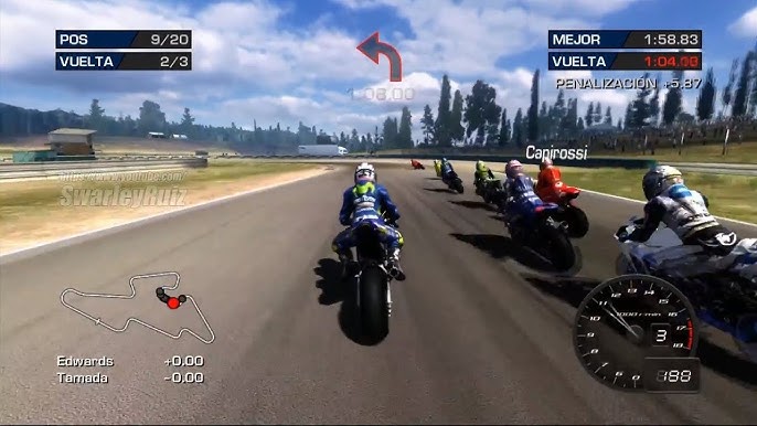 MotoGP '06 Xbox 360 720P gameplay 