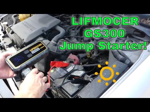 LIFMOCER GS300 Jump Starter Review - The 12V Portable Jump Box!