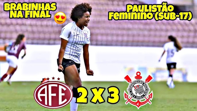 Corinthians dá show e aplica chocolate no Audax pelo Paulista Feminino Sub- 17