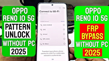 OPPO Reno 10 5G Full Unlock 2025 | Pattern & FRP Unlock Without PC (Latest Security)