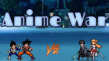 Goku Blizzard & Vegeta VS Kirito V2(3 Form) & Asuna in Jump Force Mugen