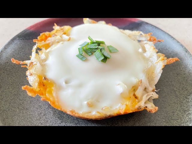 Egg & Cheese Biscuit in Dash Mini Pie Maker 