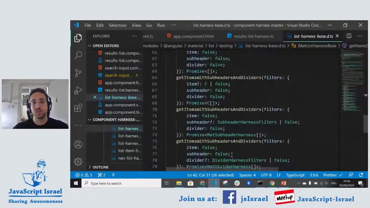 Angular Tests with Component Harnesses Shay Nagar (Hebrew) YouTube