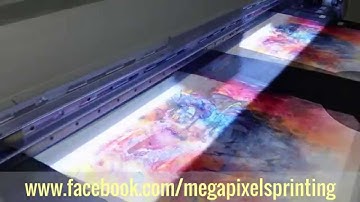 Direct to Garment Print on Cotton Fabric (Megapixels Printing)